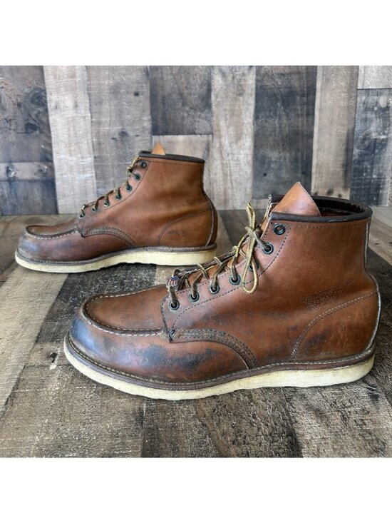Red Wing 875 Moc Toe Work Boots Mens 13 D main image 12